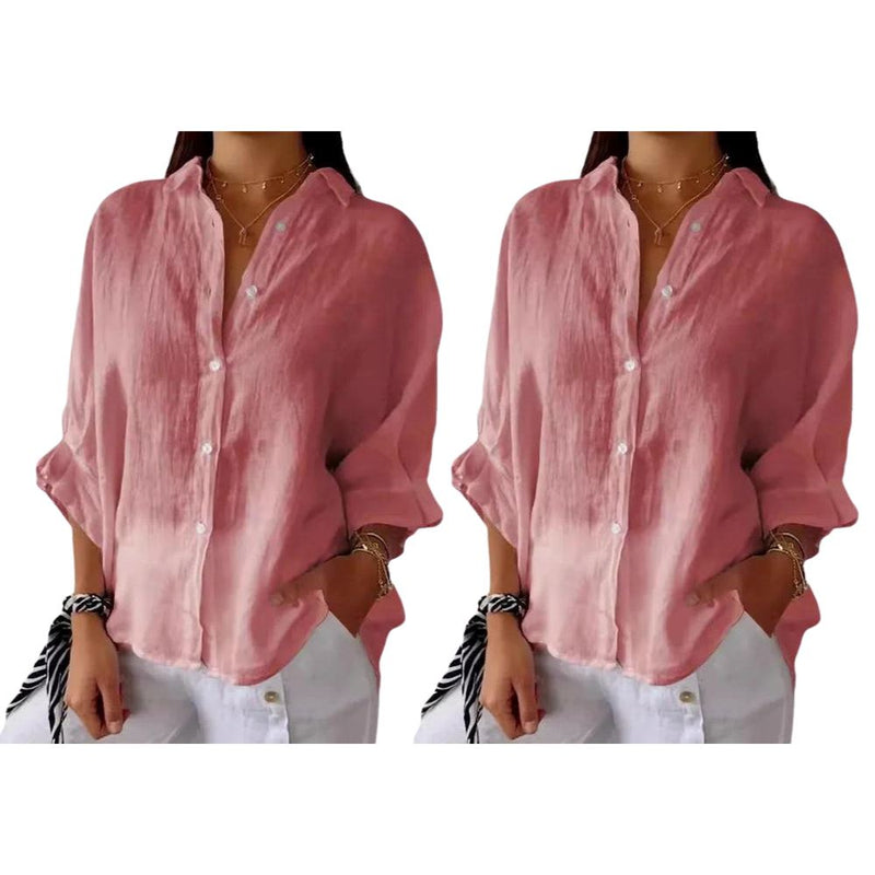 Camisa Social em Linho de Algodão