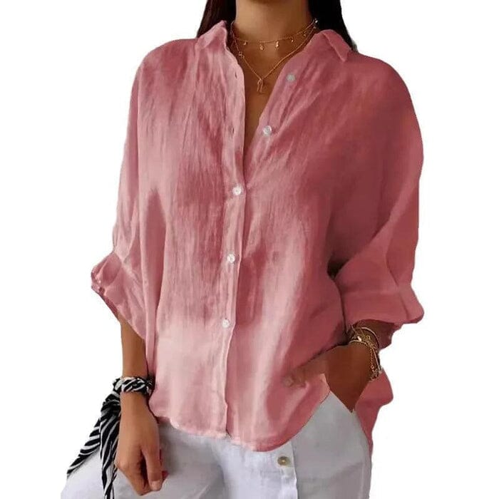 Camisa Social em Linho de Algodão